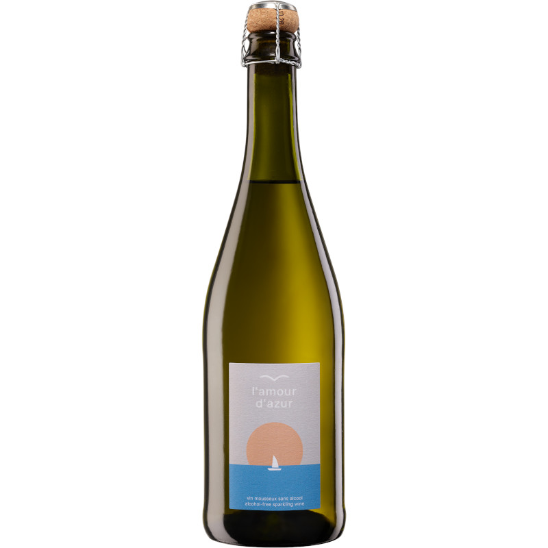 l’amour d‘azur Blanc alkoholfreier Sekt 0,0% Bio 0,75l
